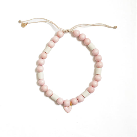 Roze anti-tekenband